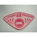 3D rubber soft pvc labels with clothes